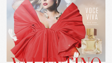 ليدي غاغا الوجه الإعلاني لعطر فالنتينو الجديد Valentino Voce Viva