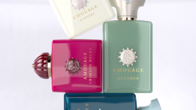 أمواج تفتتح عصرا جديدا من النهضة بمجموعة عطور في غاية الروعة Amouage Renaissance Collection: Enclave، Crimson Rocks، Ashore، and Meander