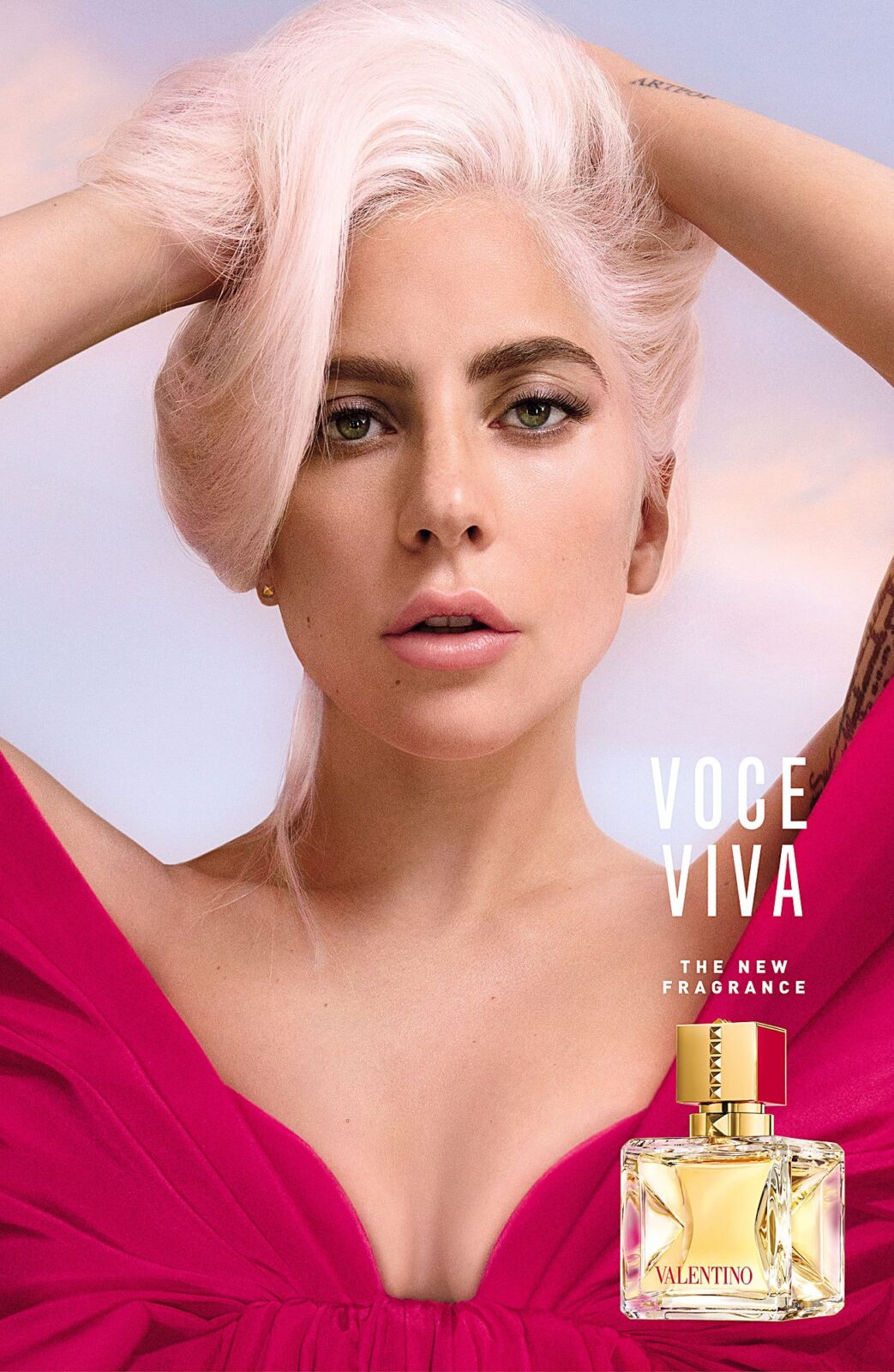ليدي غاغا الوجه الإعلاني لعطر فالنتينو القادم Voce Viva Valentino
