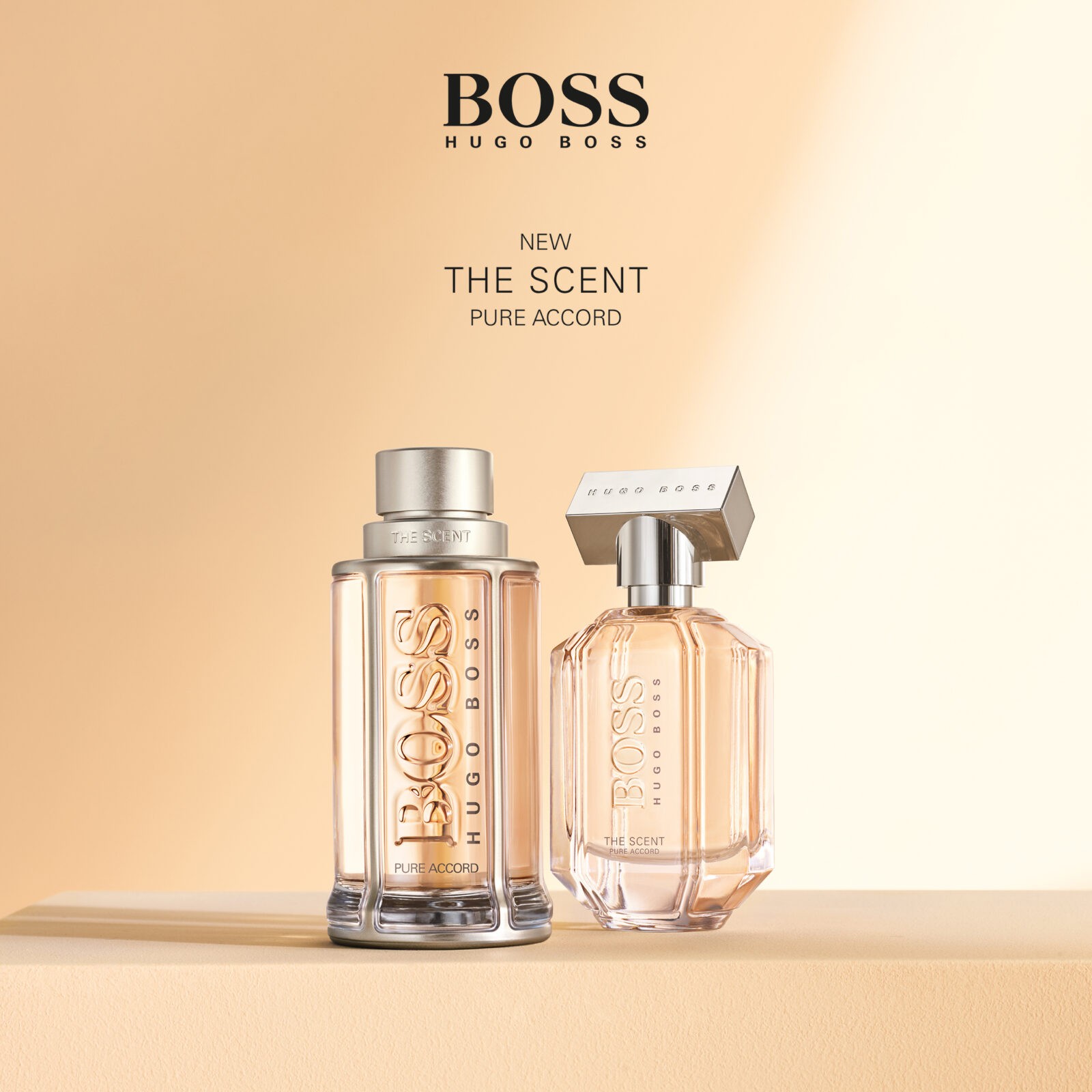 عطور هيوجو بوس الجديدة لعام 2021 Hugo Boss The Scent Pure Accord Editions