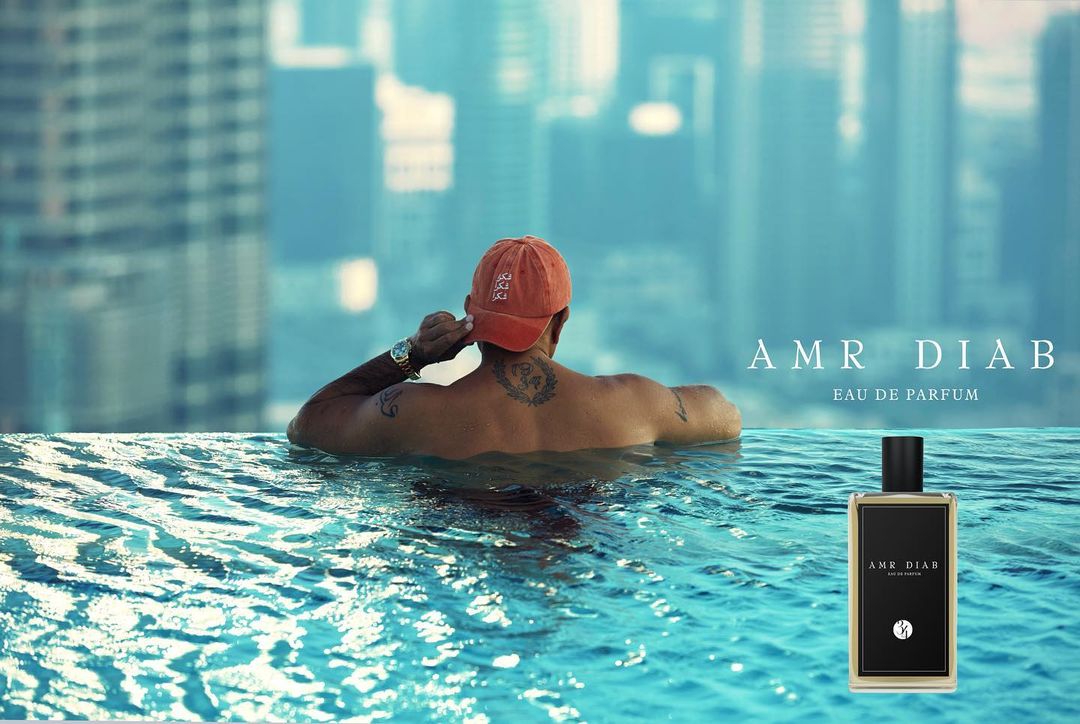 إعلان عطر عمرو دياب