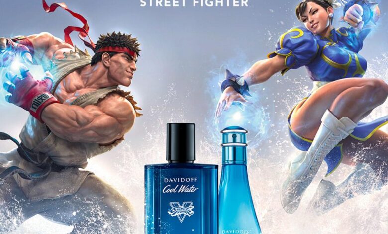 عطور دافيدوف الجديدة لفصل الصيف Davidoff Cool Water Street Fighter Champion Summer Editions 2021