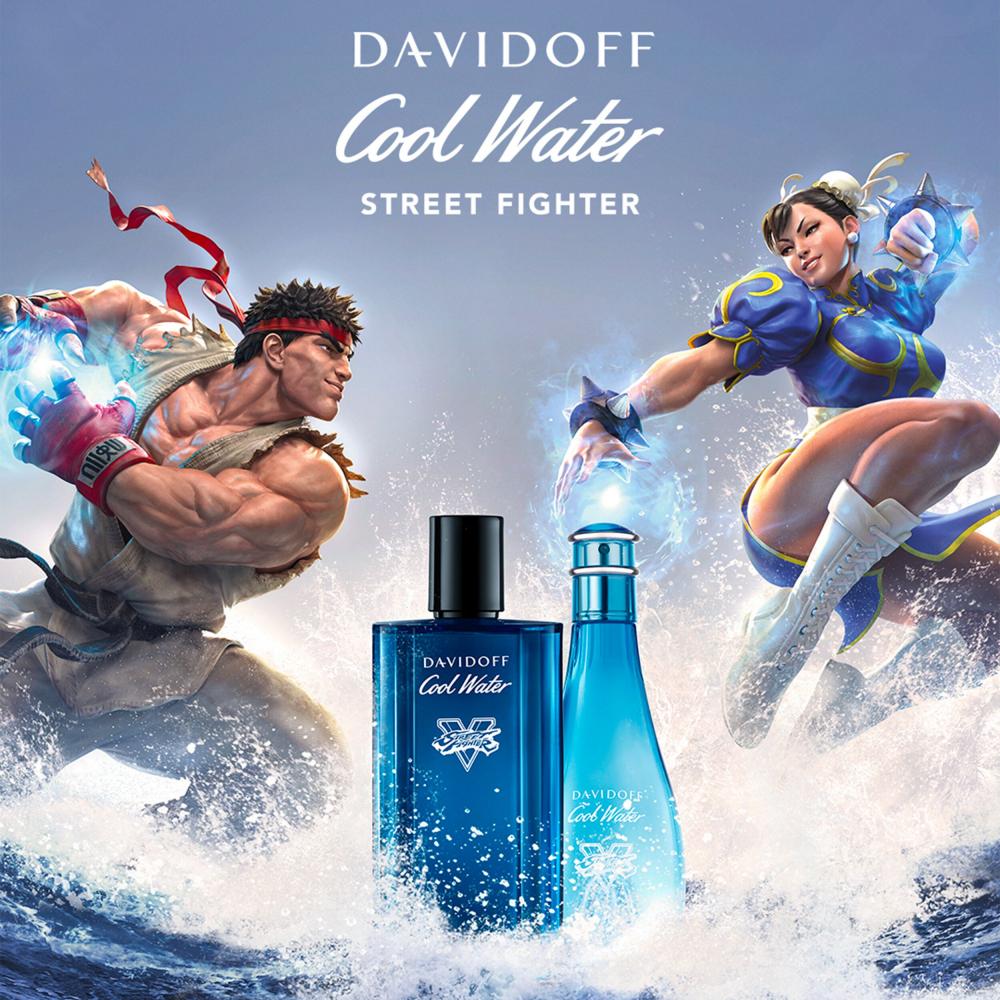 عطور دافيدوف الجديدة لفصل الصيف Davidoff Cool Water Street Fighter Champion Summer Editions 2021