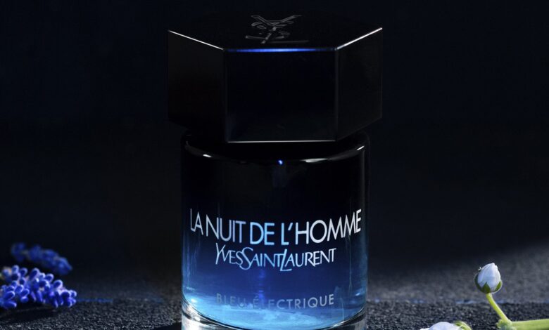 عطر لانوي دي لوم بلو اليكتريك La Nuit de L’Homme Bleu Electrique Yves Saint Laurent من إيف سان لوران