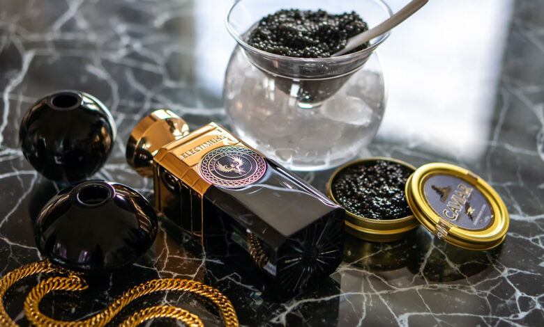 عطر بلاك كافيار من إليكتيموس Black Caviar Electimuss