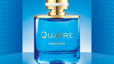 عطر بوشرون النسائي الجديد Quatre en Bleu Boucheron