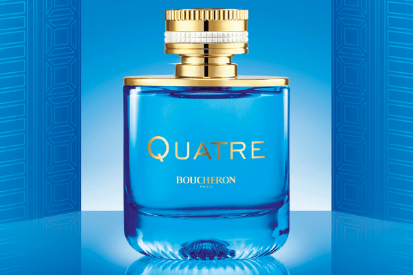 عطر بوشرون النسائي الجديد Quatre en Bleu Boucheron