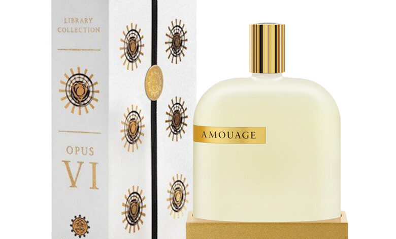The Library Collection Opus VI Amouage | أفخم عطر عنبري عربي