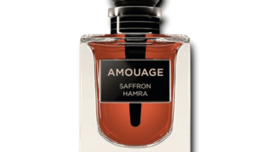عطر زعفران الحمرا من أمواج Saffron Hamra Amouage