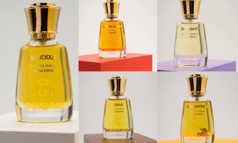 5 عطور جديدة من رينيه بيرفيومز New Renier Fragrances: Genius، 2021 Nights، De Licious، Ottoman Leather، and Oudmanthus