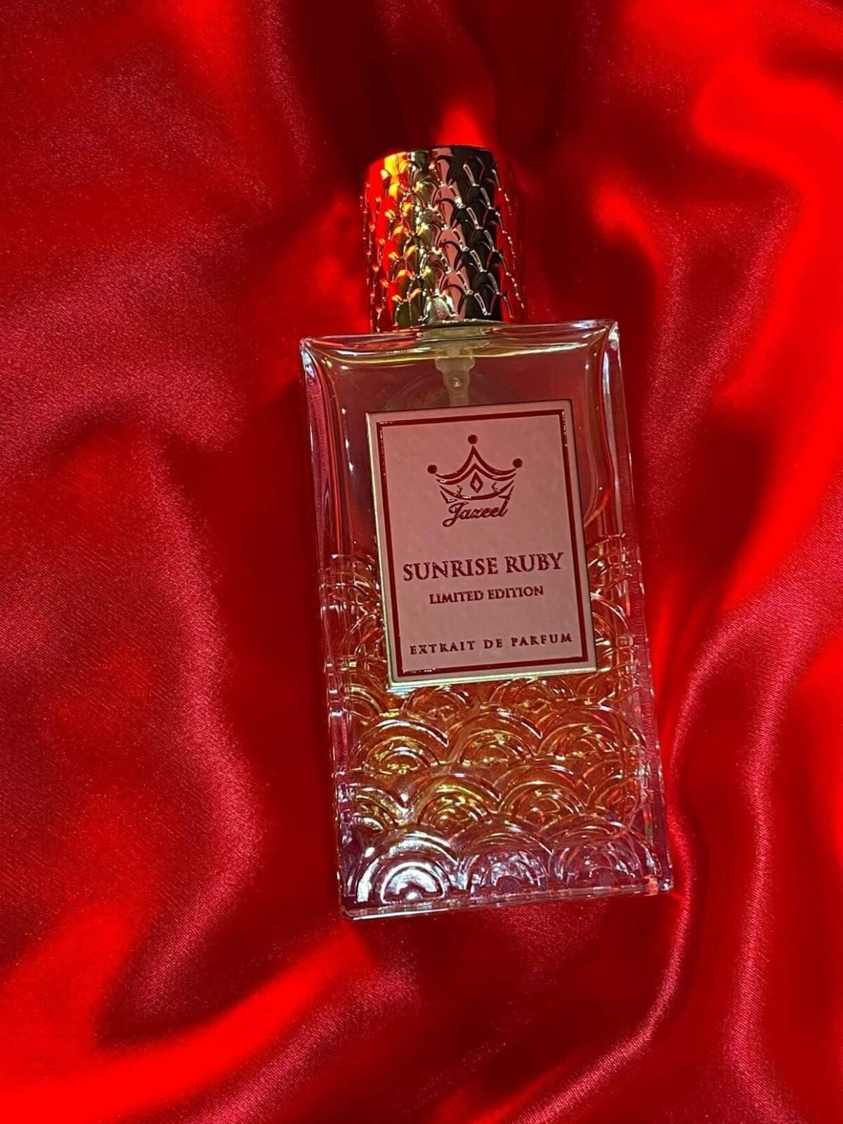 عطر Sunrise Ruby من جزيل للعطور مستوحى من أغلى ياقوتة في العالم