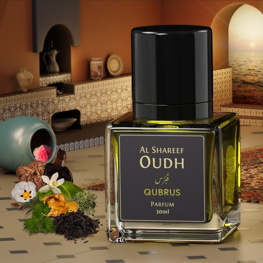 عطر قبرص من الشريف للعود Qubrus Alshareef Oudh