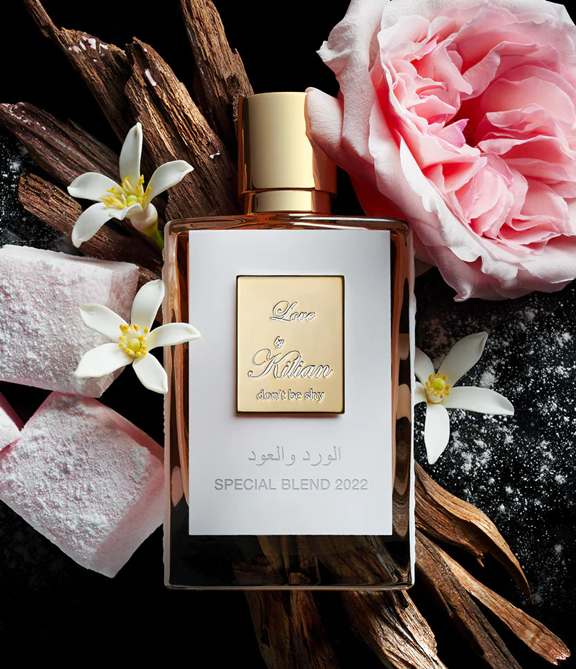 عطر Love, don't be shy Rose and Oud Special Blend 2022 من كيليان