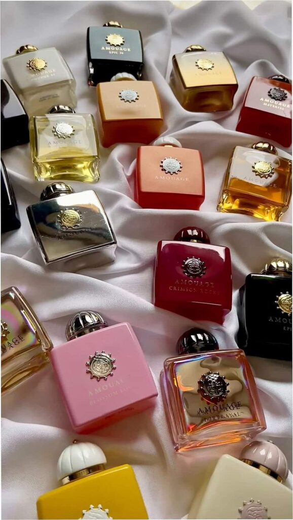مجموعة فخمة من عطور أمواج النسائية