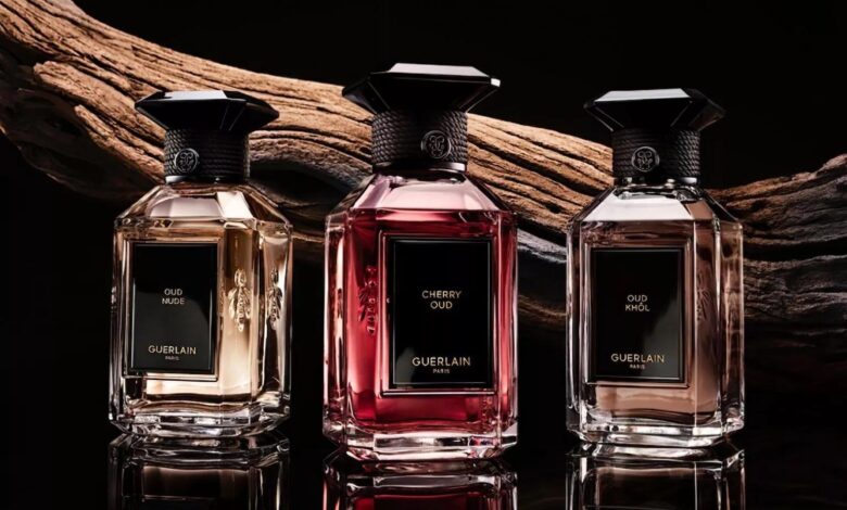 ثلاثة عطور جديدة من جيرلان ترتكز على العود | Cherry Oud, Oud Nude and Oud Khol
