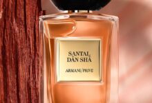 عطر Santal Dān Shā Armani Privé من جورجيو أرماني: خشب الصندل الدافئ والبلسمي