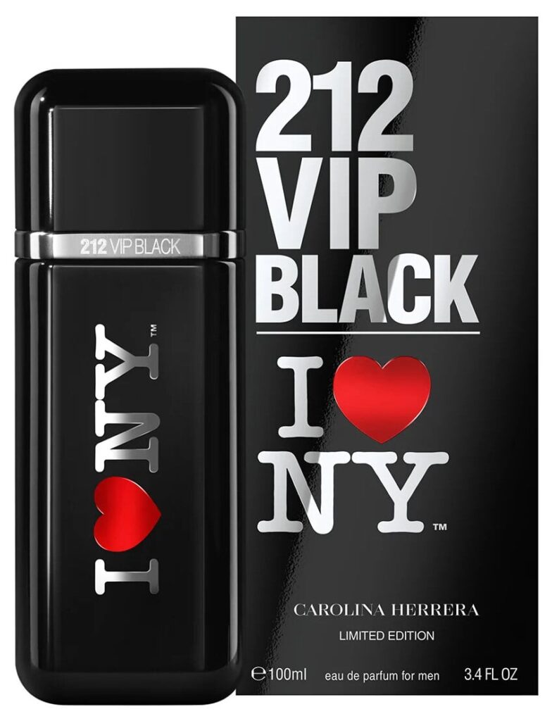 212 VIP Black I Love NY Carolina Herrera
