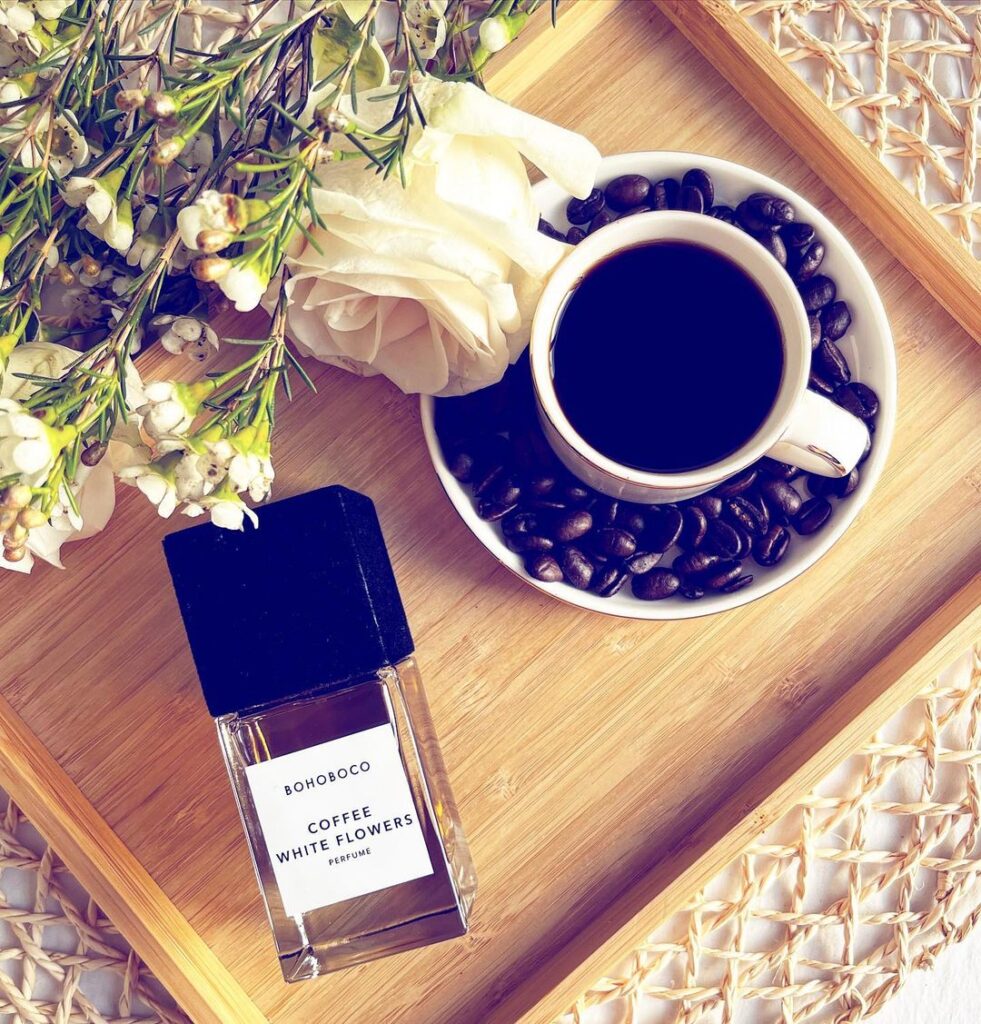 Coffee White Flowers Bohoboco
