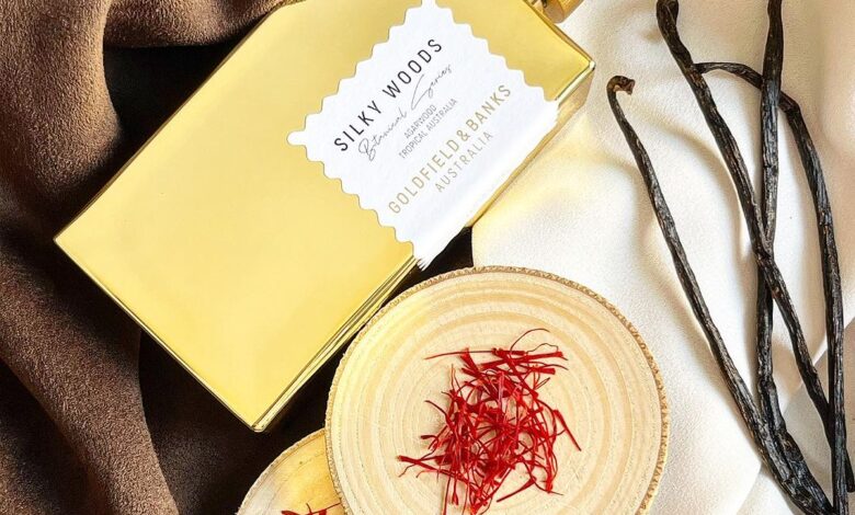 عطر سيلكي وودز من جولد فيلد آند بانكس Silky Woods Goldfield and Banks Australia