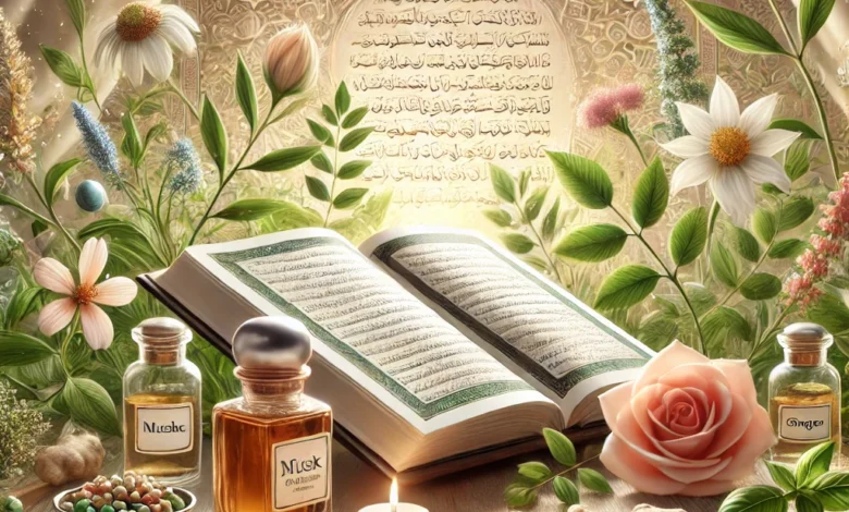 العطور التي ذكرت في القرآن الكريم