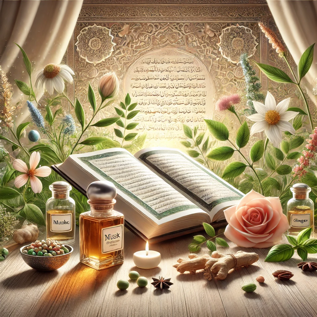 العطور التي ذكرت في القرآن الكريم