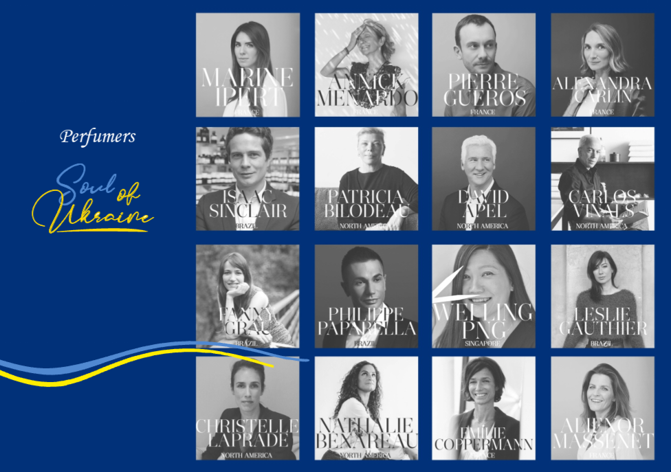 almost 14 most famous perfumery artists worked on the creation of perfumes Soul of Ukraine