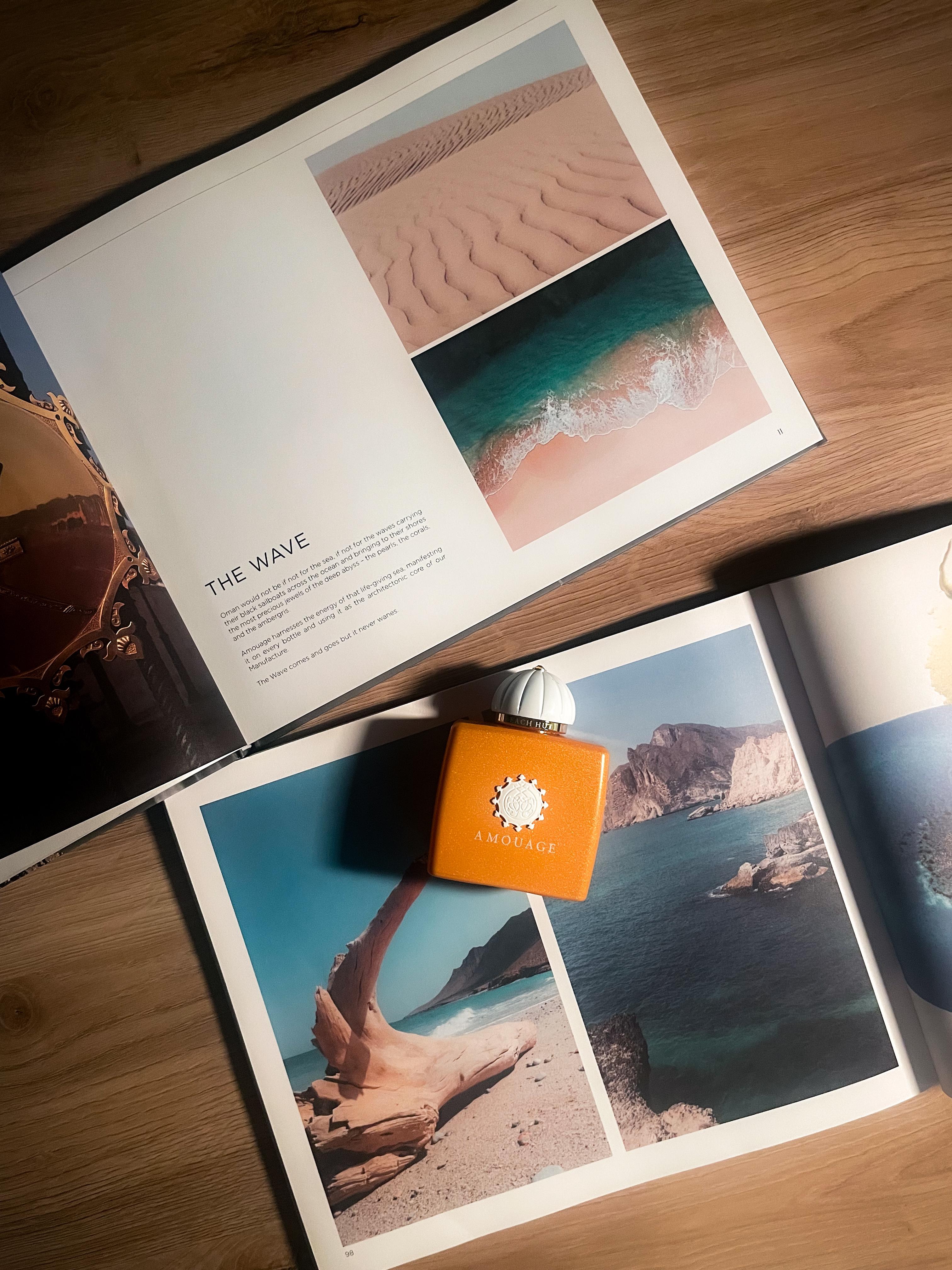 مراجعة عطر بيتش هت النسائي من أمواج Beach Hut Womam Amouage